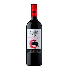Vinho Tinto Chileno Gato Negro Cabernet Sauvignon 750ml