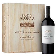 Vinho Tinto Português Marquesa De Alorna Reserva Cx De Madeira 750ml