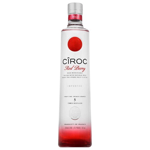 Vodka Francesa Cîroc Red Berry 750ml