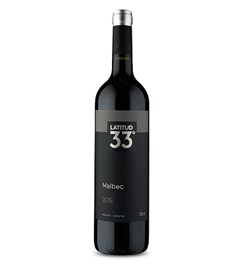 Vinho Tinto Argentino Latitud 33°  Malbec 750ml