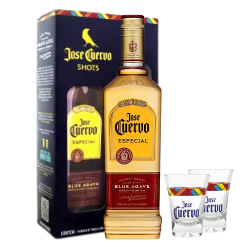 Tequila Mex Jose Cuervo Gold + Copo 750ml