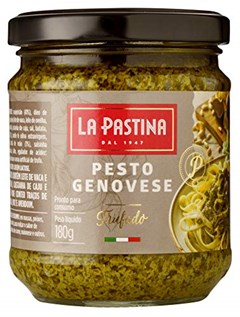 Molho Italiano La Pastina Pesto Genovese Trufado 180g