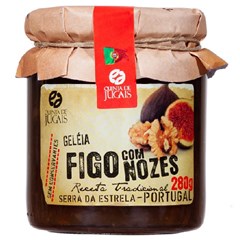 Geleia Portuguesa De Figo Com Nozes Quinta De Jugais 280g
