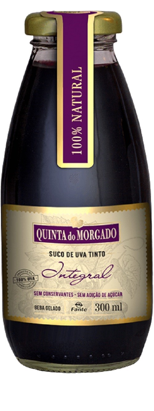 Suco De Uva Tinto Integral Quinta Do Morgado 300ml