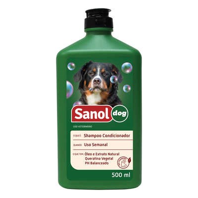 Shampoo E Condicionador Sanol Dog 500ml