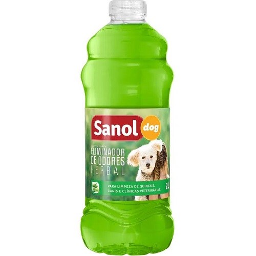 Eliminador De Odores Sanol Dog Herbal 2 L