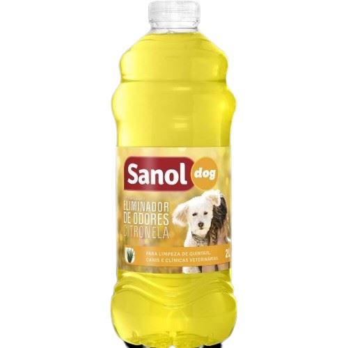 Eliminador De Odores Sanol Dog Citronela 2 L