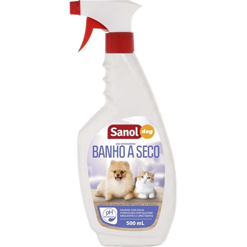 Banho A Seco Sanol Dog 500ml