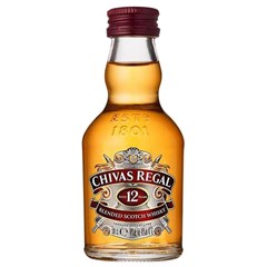 Whisky Chivas Regal 12 Anos Miniatura 50ml