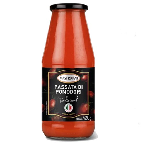Molho De Tomate Italiano Mastroiani Passata Pomodori 420g