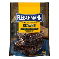 Mistura Para Bolo Fleischmann Brownie 450g