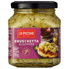 Molho Italiano La Pastina Bruschetta Alcachofra 280g