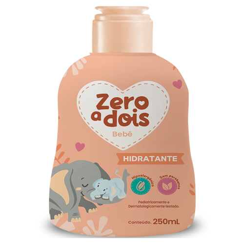 Hidratante Corporal Zero A Dois 250ml