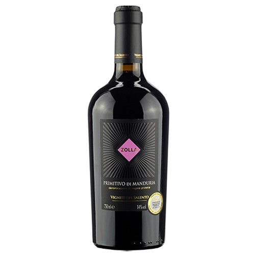 Vinho Tinto Italiano Zolla Primitivo Di Manduria 750ml