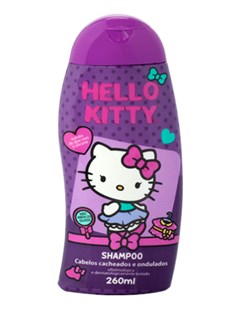 Shampoo Cabelos Cacheados Hello Kitty 260ml