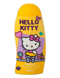 Shampoo Cabelos Finos E Claros Hello Kitty 260ml