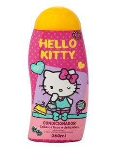 Condicionador Cabelos Lisos E Delicados Hello Kitty 260ml