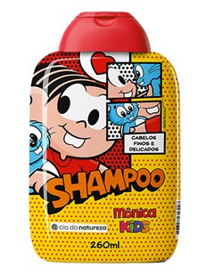 Shampoo Cabelos Finos E Delicados Turma Da Monica 260ml
