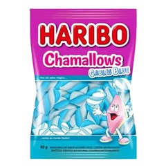 Marshmallow Haribo Cables Blue 80g