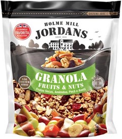 Granola Inglesa Jordans Fruits E Nuts 400g