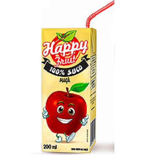 Suco Happy Fruit Maça 200ml