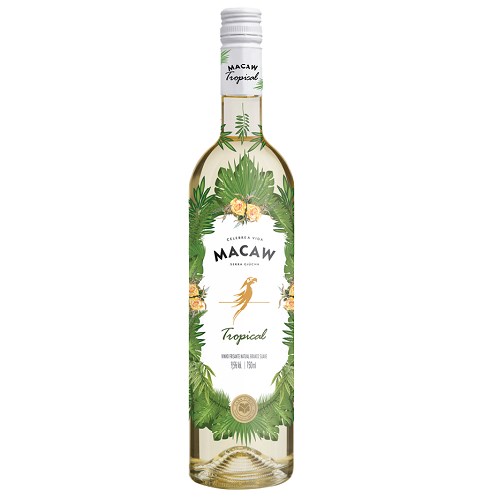 Vinho Branco Nacional Macaw Frisante Tropical 750ml
