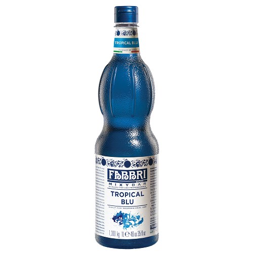 Xarope Italiano Fabbri Tropical Blue 1 L