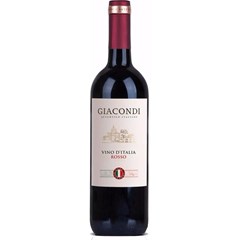 Vinho Tinto Italiano Giacondi Vino D´Italia Rosso 187ml