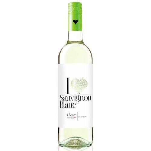 Vinho Branco Espanhol I Heart Sauvignon Blanc 750ml