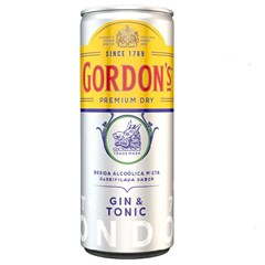 Gin Tônica Nacional Gordons Gin & Tonic 269ml