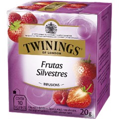 Cha Misto Sabor Frutas Silvestres Twinings Infusions Com 10 Saquinhos 20g