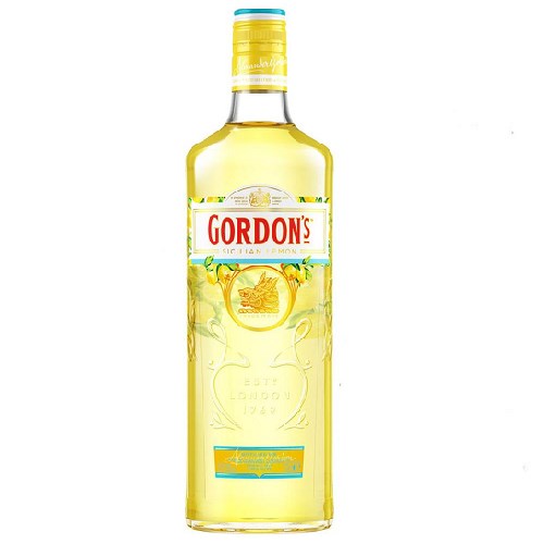 Gin Inglês Gordons Limão Siciliano 750ml