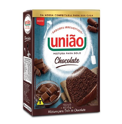 Mistura Para Bolo Integral Chocolate União 400g