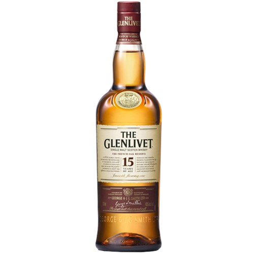 Whisky Escoces Glenlivet 15 Anos 750ml