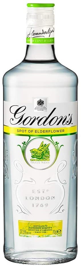 Gin Ingles Gordons Elderflower 700ml