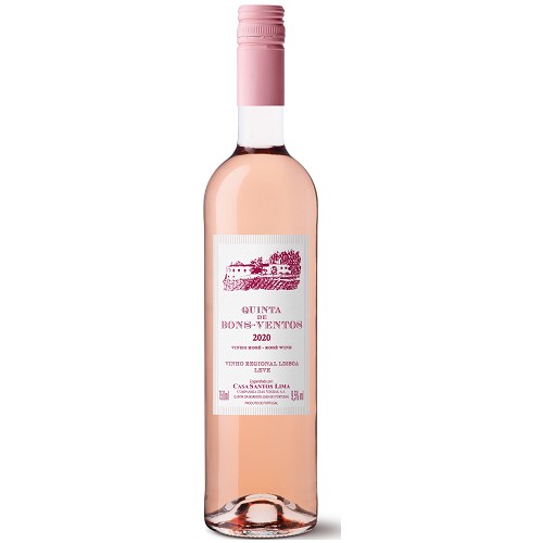 Vinho Rosé Português Quinta De Bons-Ventos 750ml