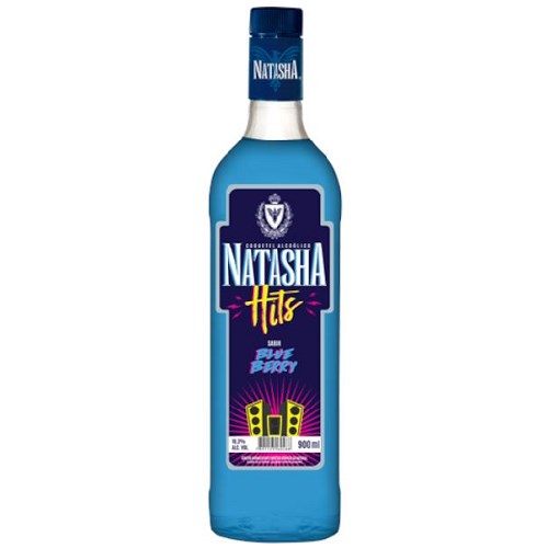 Vodka Nacional Natasha Hits Blueberry 900ml
