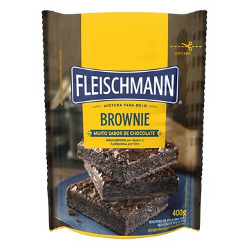 Mistura Para Bolo Fleischmann Brownie 400g