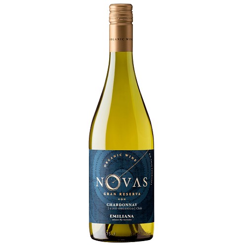 Vinho Branco Chileno Orgânico Emiliana Novas Gran Reserva Chardonnay 750ml