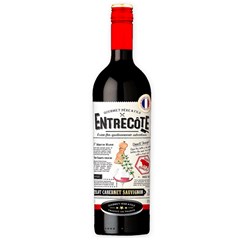 Vinho Tinto Francês Entrecote Merlot Cabernet Syrah 750ml
