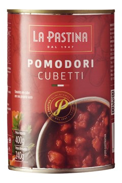 Tomate Italiano La Pastina Pomodori Cubetti 400gr