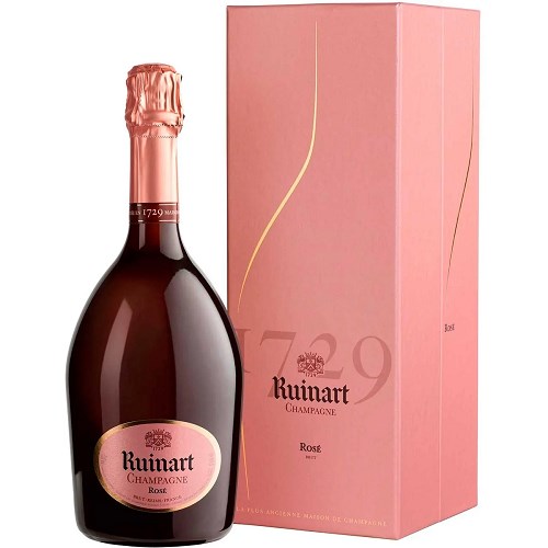 Champagne Ruinart Rosé Com Cartucho 750ml