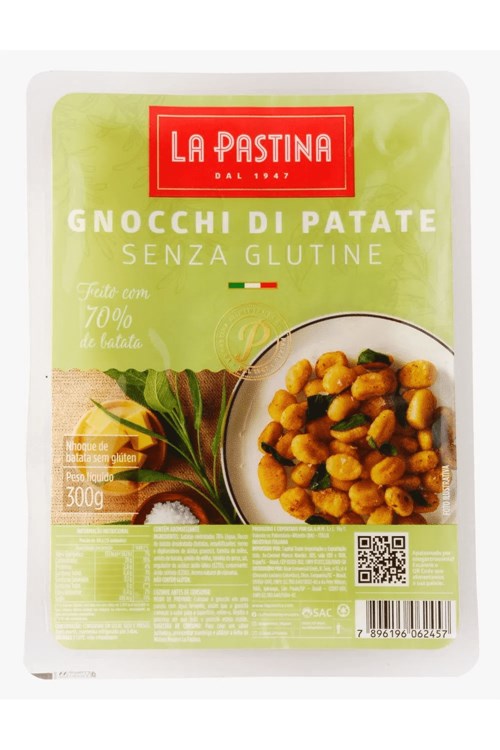 Gnocchi Di Patate Italiano Senza Glutine 300g