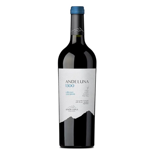 Vinho Tinto Argentino Andeluna 1300 Cabernet Sauvignon Ww 750ml