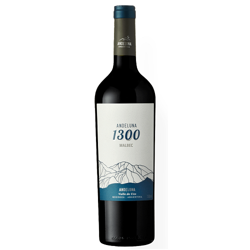 Vinho Branco Argentino Andeluna 1300 Malbec Ww 750ml