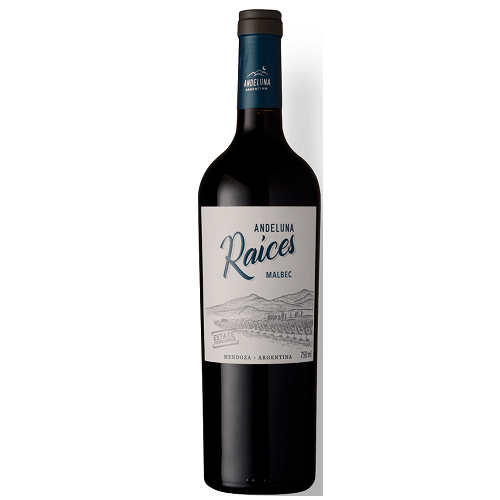 Vinho Tinto Argentino Andeluna Raices Malbec Ww 750ml