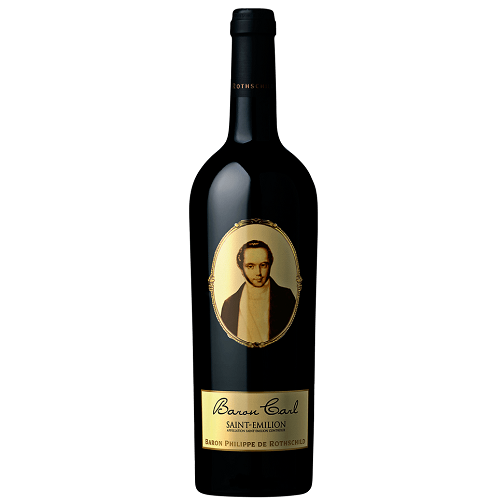 Vinho Frances Tinto B. P. De Rothschild Baron Carl St Emilion Ww 750ml