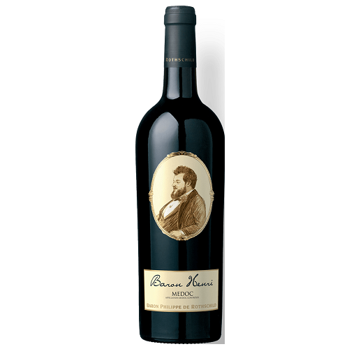 Vinho Frances Tinto B. P. De Rothschild Baron Henri Medoc Ww 750ml
