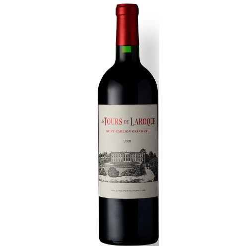 Vinho Frances Tinto Les Tours De Laroque (2º Ch. Laroque) 750ml 