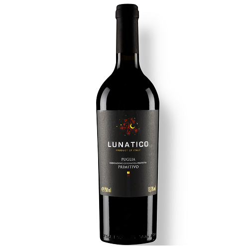 Vinho Italiano Tinto Lunatico Primitivo Puglia 750ml